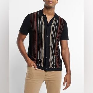 Express Men’s Button-Up Polo Shirt